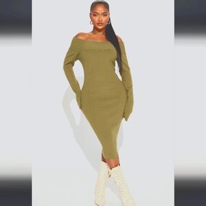 Tatiana Sweater Midi dress